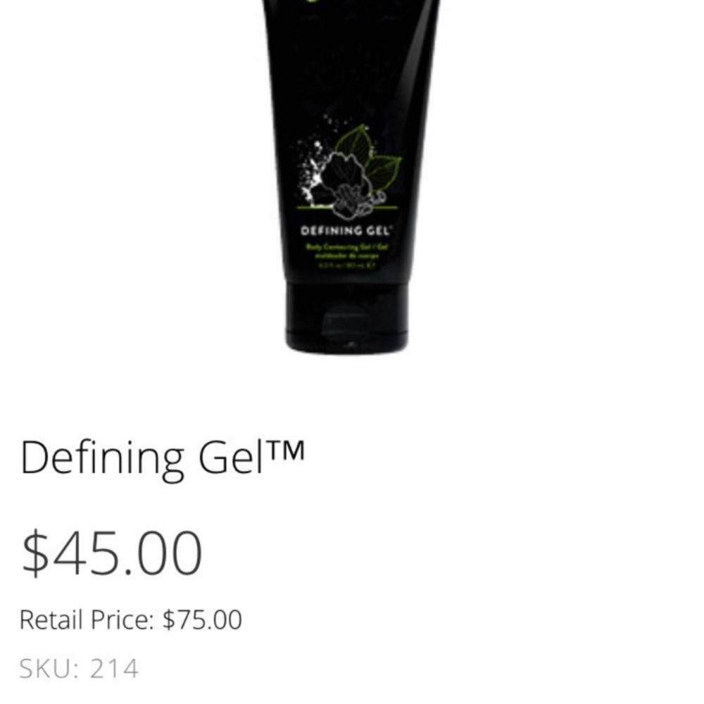 Defining gel